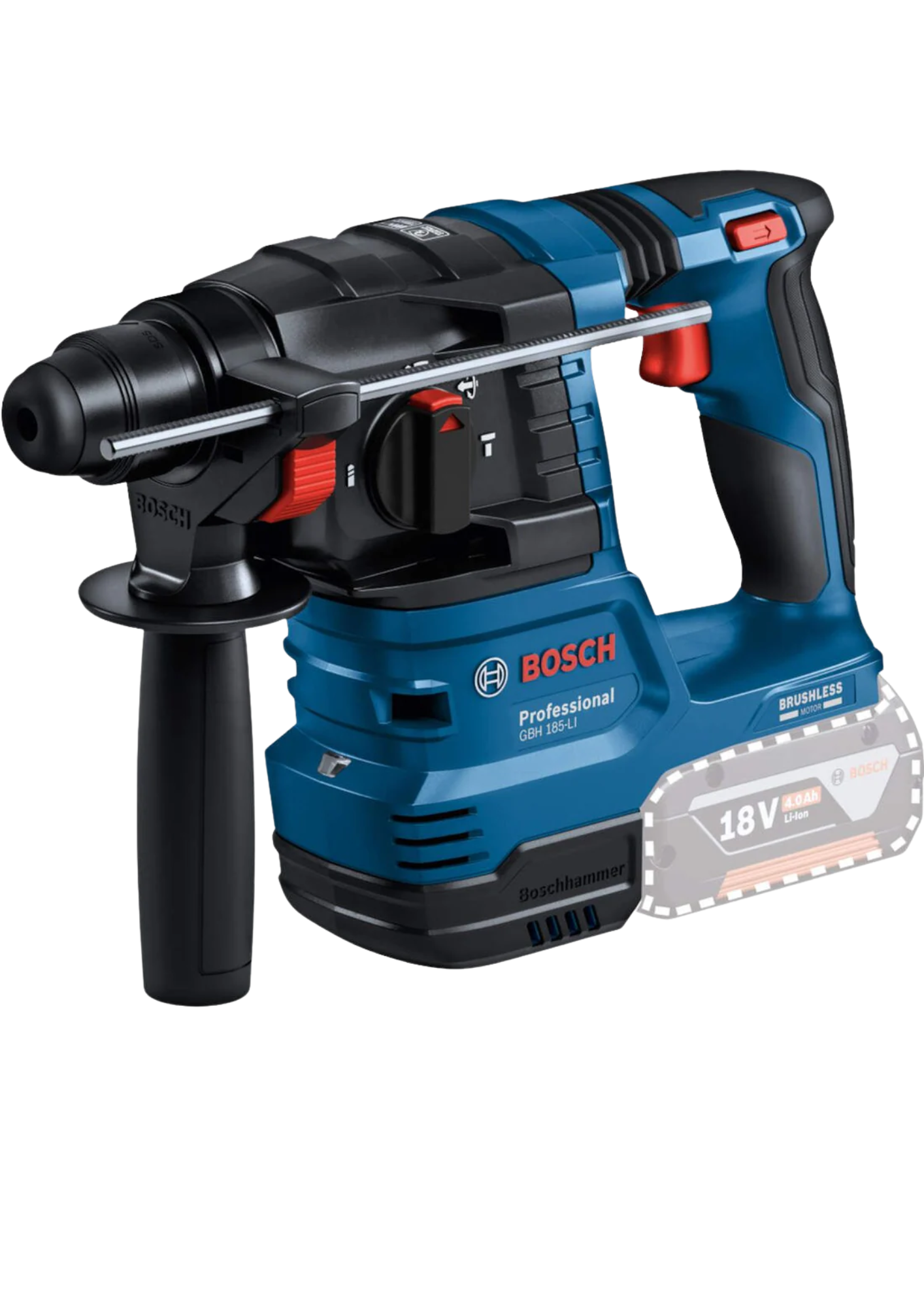 Bosch Professional Cordless Hammer Drill GBH 185-LI(Tool Only) (10368294912184)