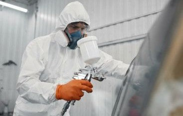Spray Gun HVLP 1.7mm Nozzle 600cc Plastic Cup