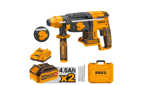 Ingco Rotary Drill 26mm 20V Cordless Kit CRHLI202287