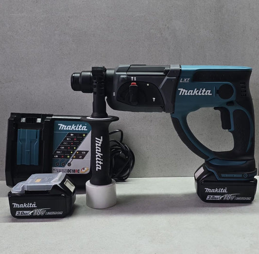 Makita 18v Cordless Rotary Hammer SDS+ DHR202ZK 3.0Ah (COMBO KIT) - Pre-Owned