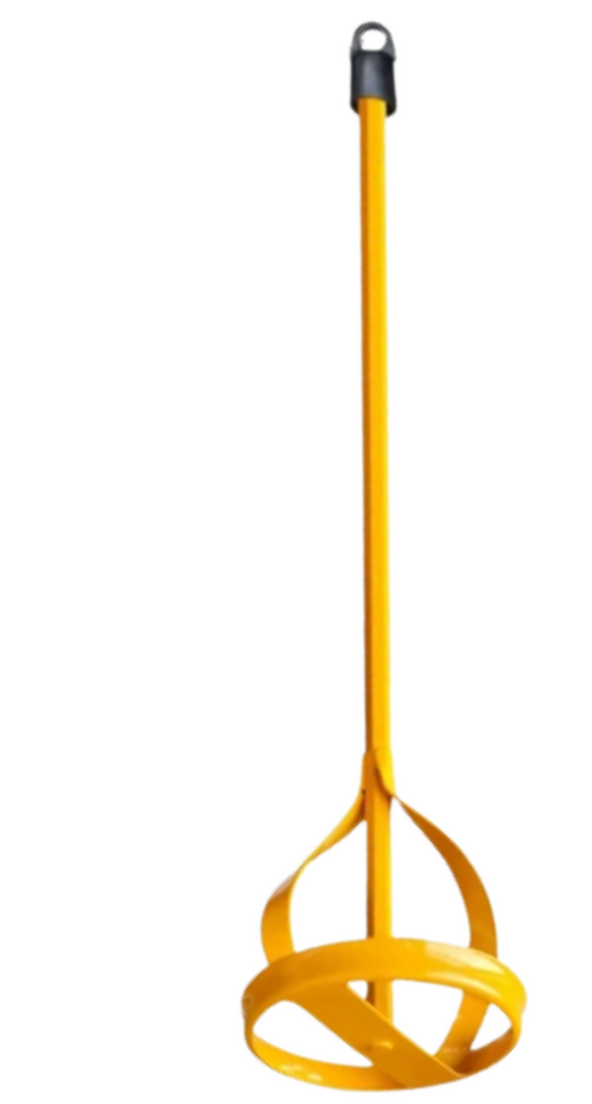 MTS Steel stirrer paint mixer. Yellow. Small 60x400mm (10370102395064)