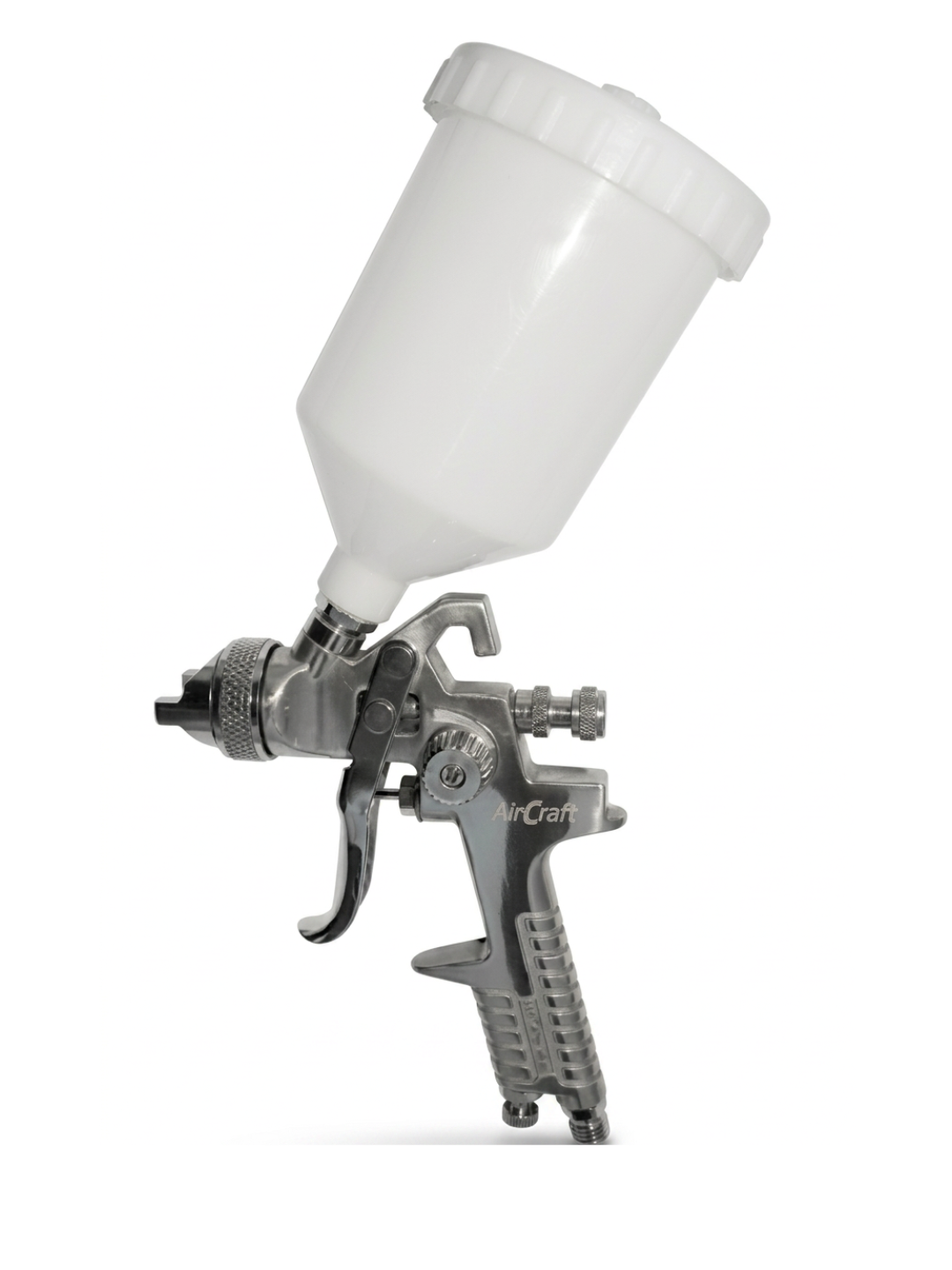 Spray Gun HVLP 1.7mm Nozzle 600cc Plastic Cup