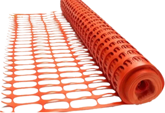 MatSafe orange, barrier fencing. HDPE. 1.2m x 50m. Roll. (10368057737400)