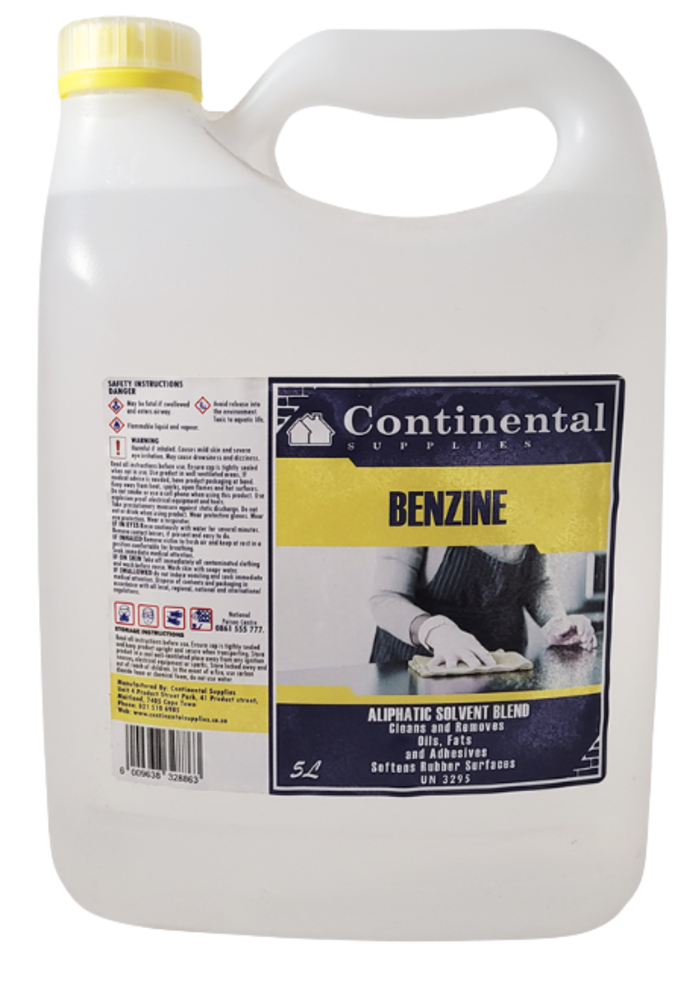 Continental aliphatic solvent blend 5 Litre. (10368184254648)