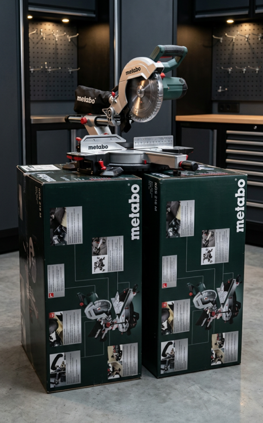 Mitre Saw - Metabo KGS 216 M - Compound Sliding