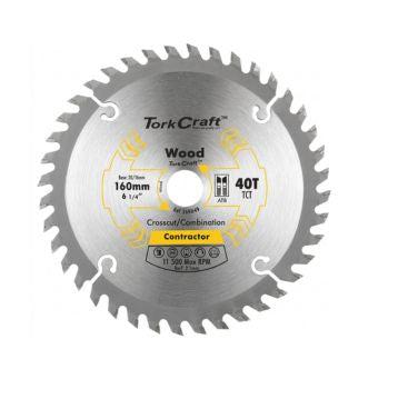 Blade Contractor 160 X 40t 20/16 Circular Saw TCT