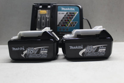 2No. BL1830 BATTERIES & 1No. DC18RC CHARGER, PLUS CASE - Pre-Owned