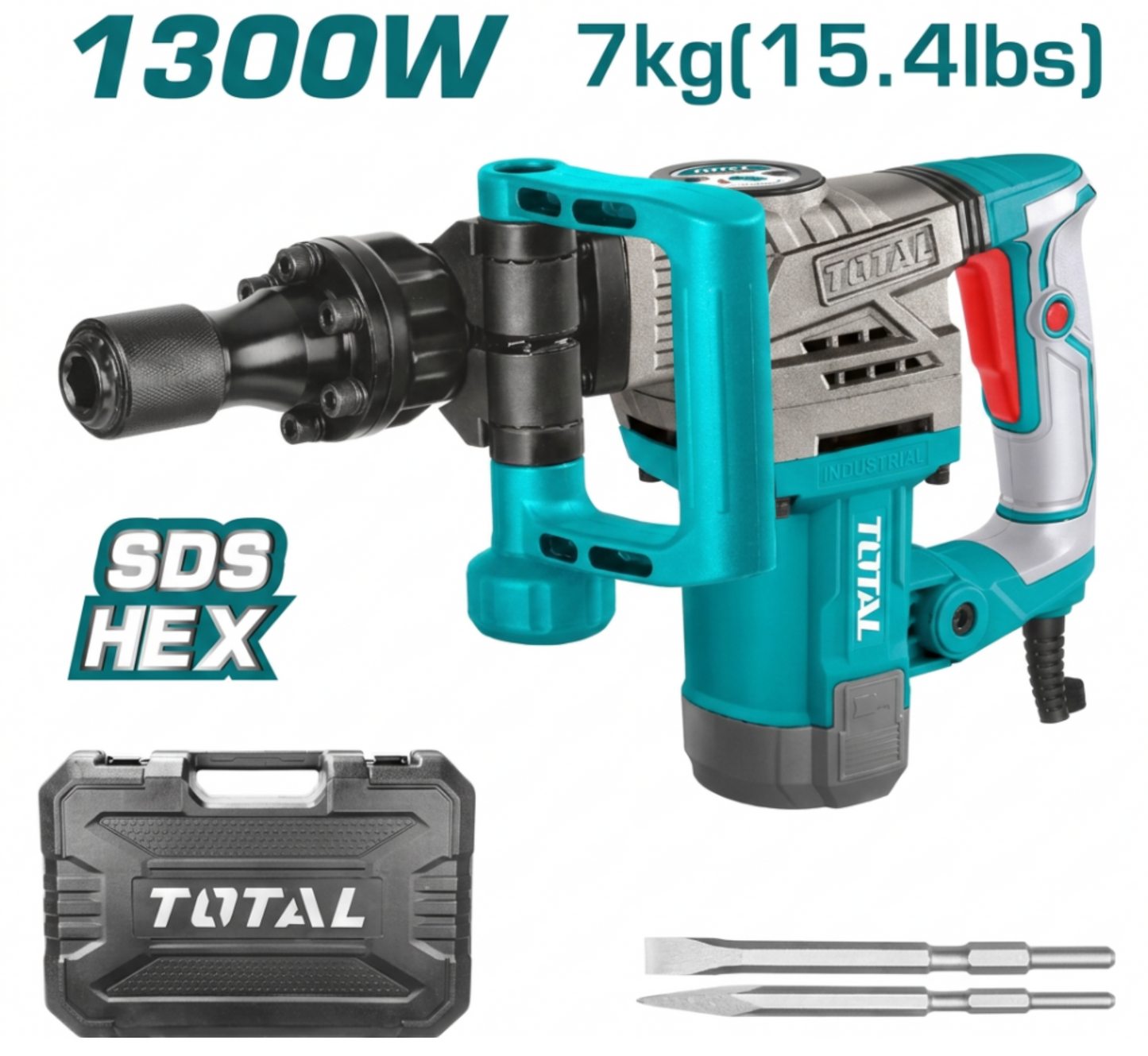 Total Breaker/Chipper 7Kg 20J 1300W