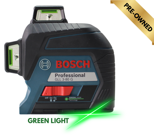 Bosch GLL3-80G Line Laser - Level - Green Light