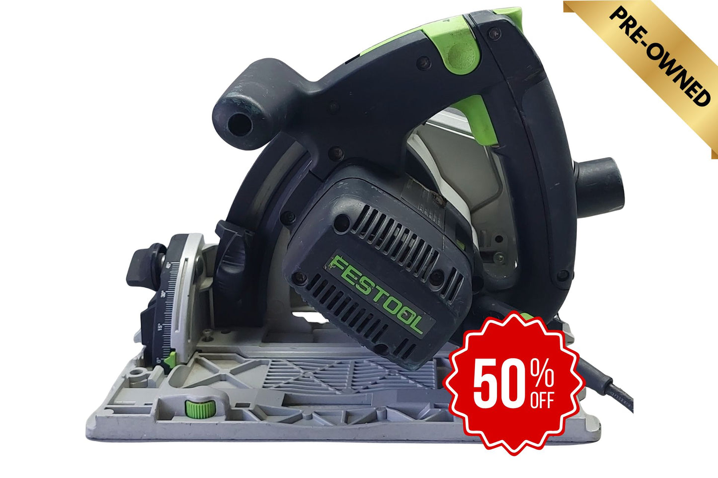 Festool ETS 55 EBQ Plunge Saw (Saw Only) - Corded - Pre-Owned