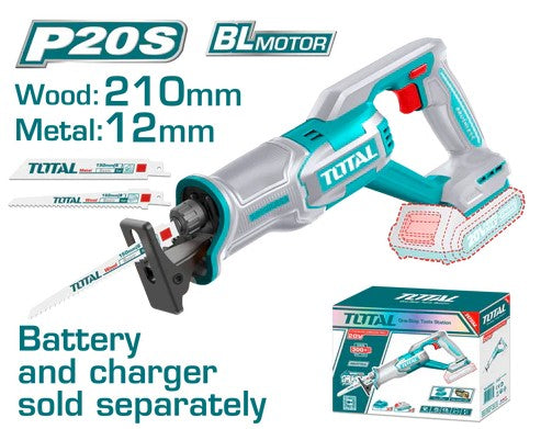 Total - RS1T - Lithium-ion reciprocating saw TRSLI2108